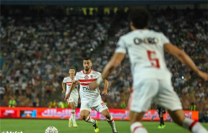 بالبلدي: فيديو | عبد الله السعيد يسجل هدف تعادل الزمالك أمام سيراميكا كليوباترا