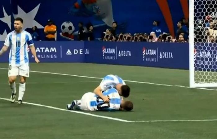 بالبلدي : هدف الارجنتين الاول في مرمي كندا بكوبا امريكا